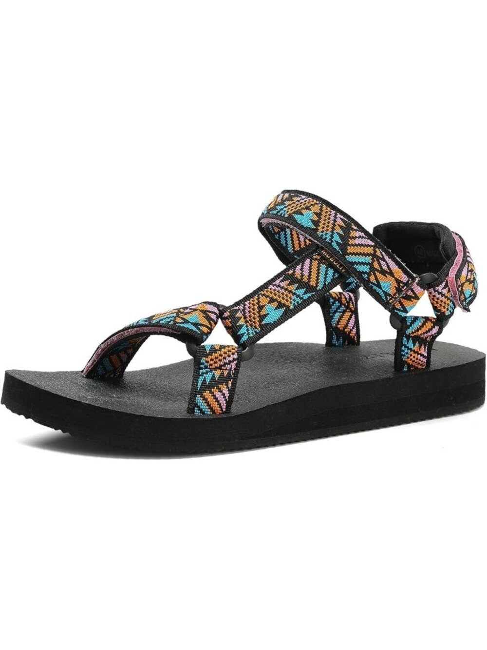 Muboliy Size 8.5 Sandals Adjustable Straps EVA Yoga Mat Insole Arch Support